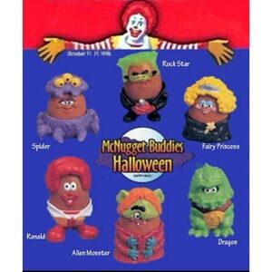 Vintage 1996 Fairy Princess McNugget Buddy